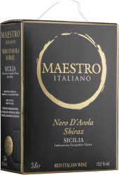 Maestro Italiano Nero d'Avola Syrah hanapakkaus