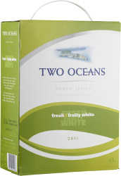 Two Oceans Fresh & Fruity White 2021 hanapakkaus