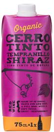 Cerro Tinto Organic Tempranillo Shiraz kartonkitölkki