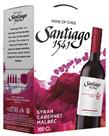 Santiago 1541 Syrah Cabernet Malbec 2019 hanapakkaus